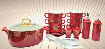 6 persons Soup set 25 pcs